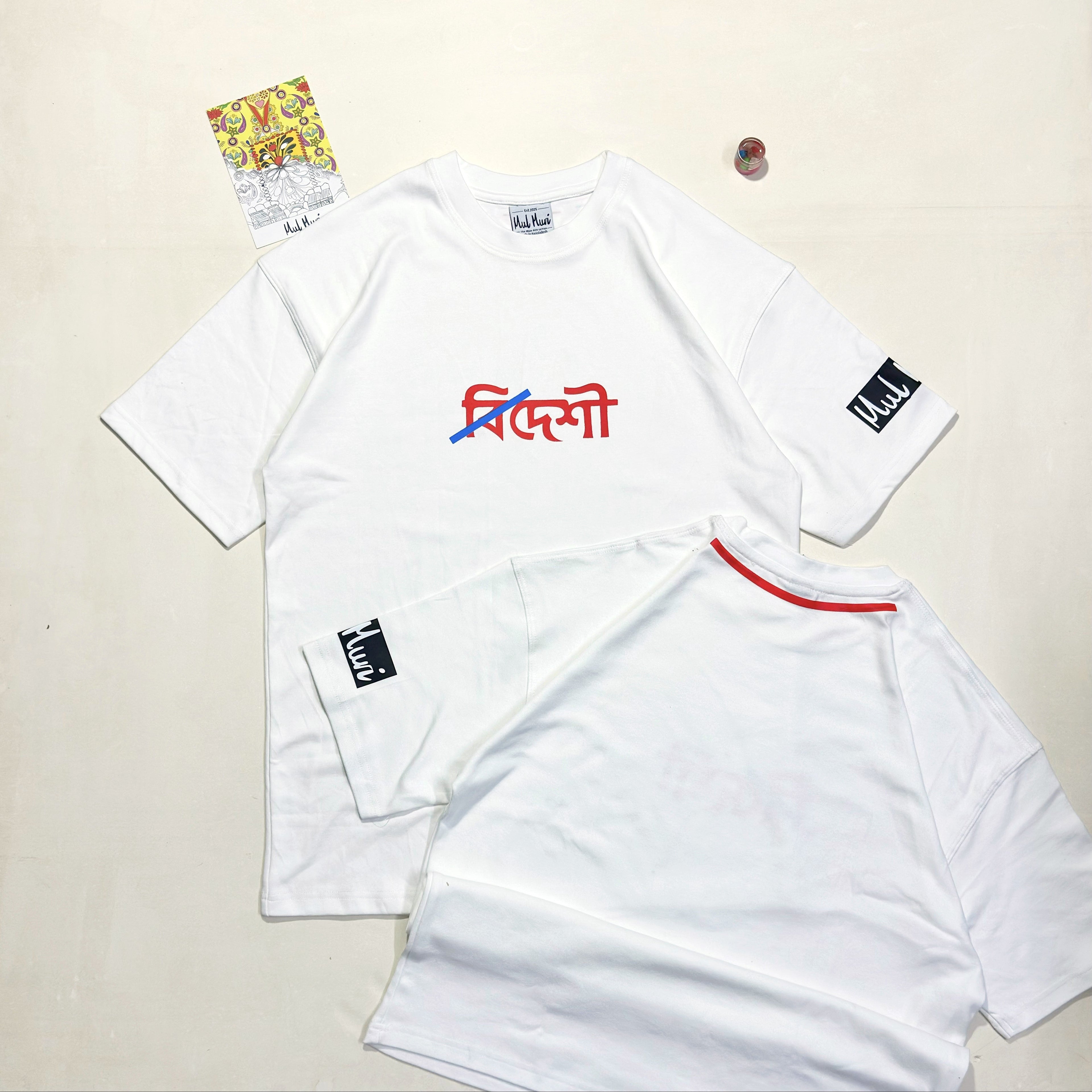Bideshi - Drop shoulder t-shirt